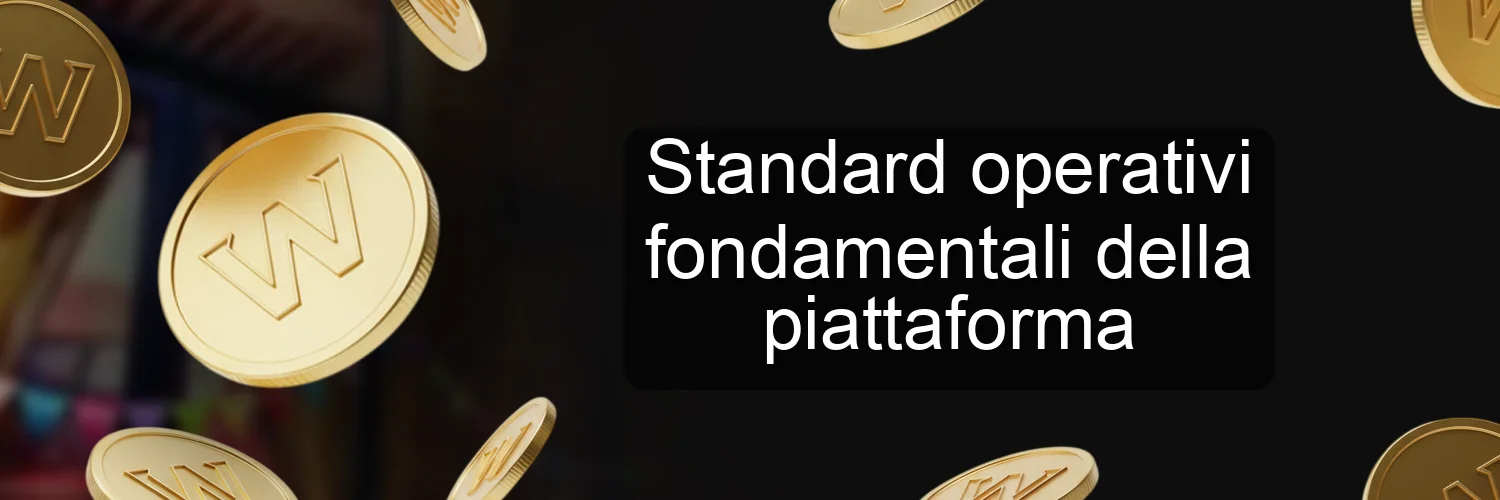 Standard operativi fondamentali della piattaforma
